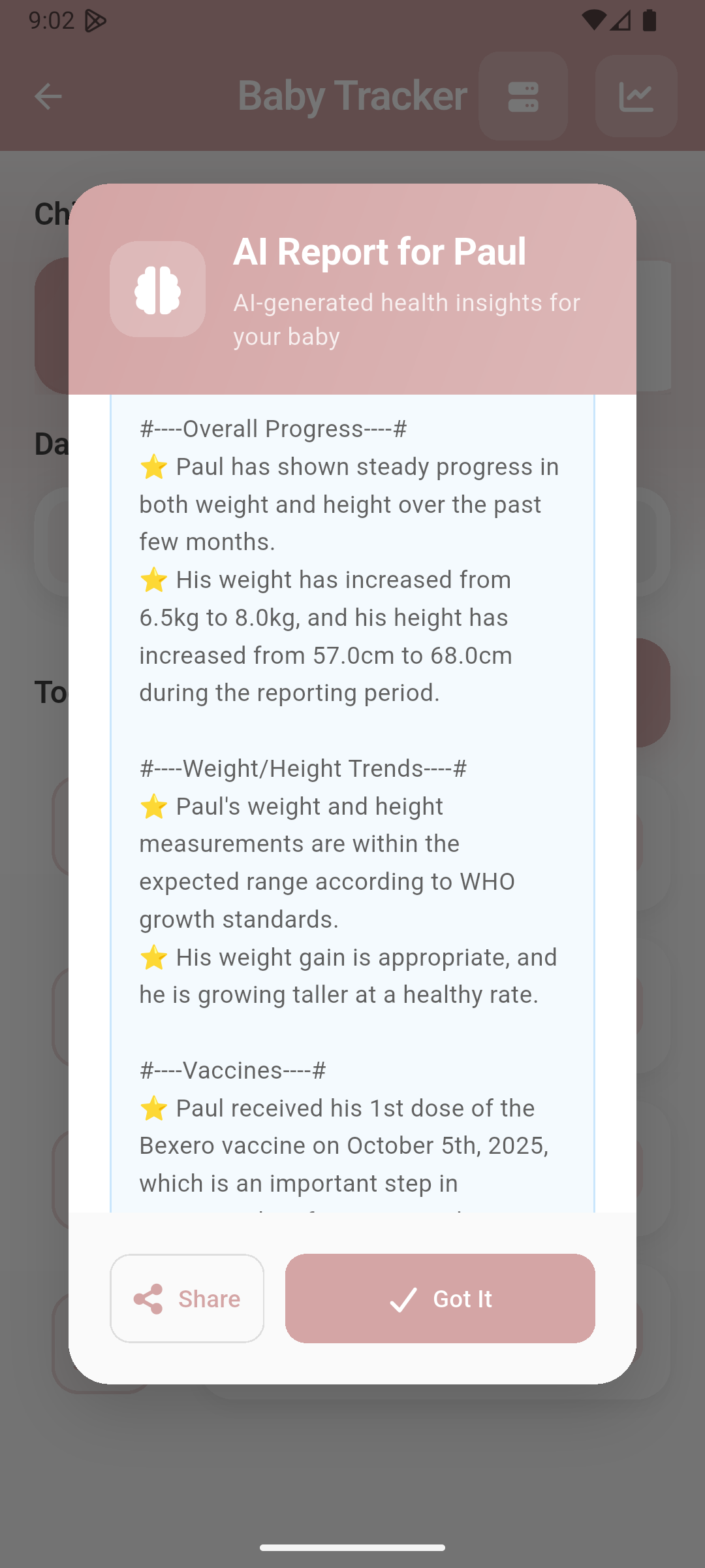AI Generated Reports